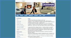 Desktop Screenshot of ekodomar.pl
